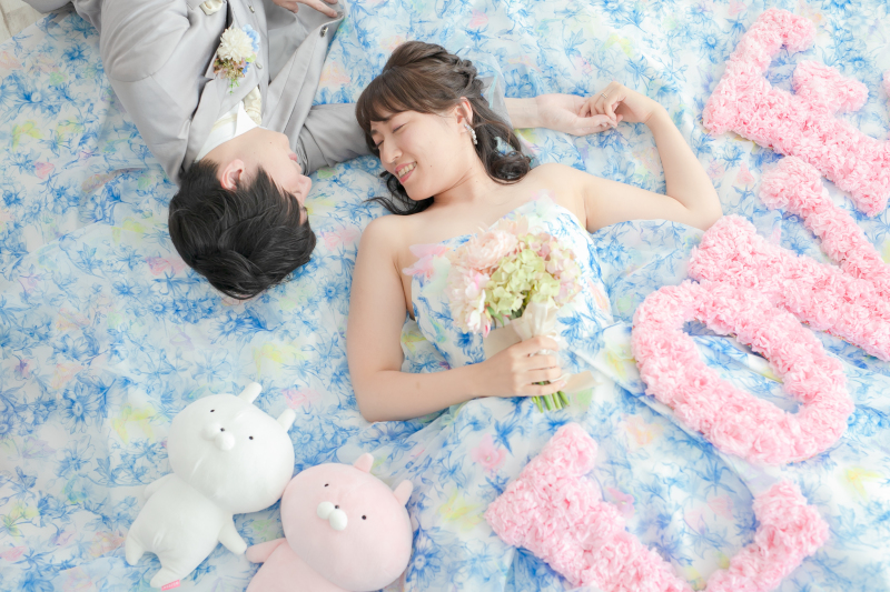 寝ころびショット