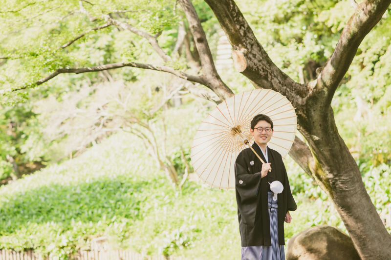 新郎様ソロショット!