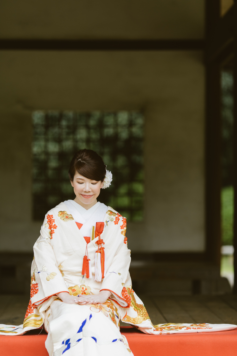 ご新婦様のソロショット