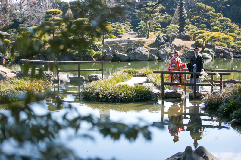 お散歩しながら