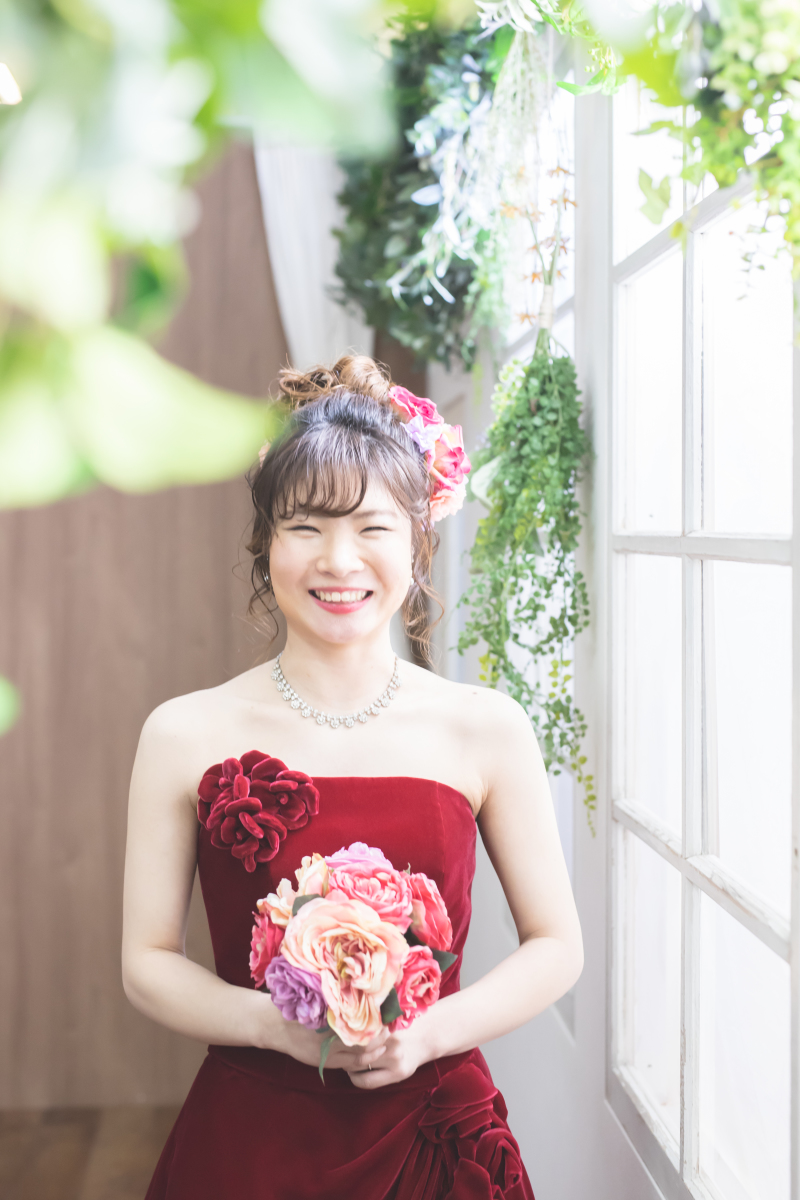 花のような笑顔