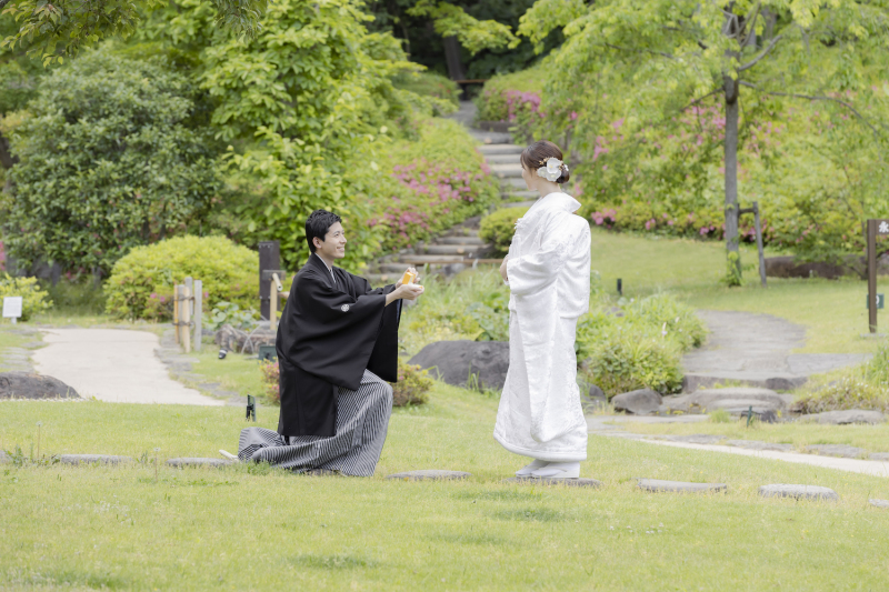 婚礼写真といえば「プロポーズショット」も忘れずに