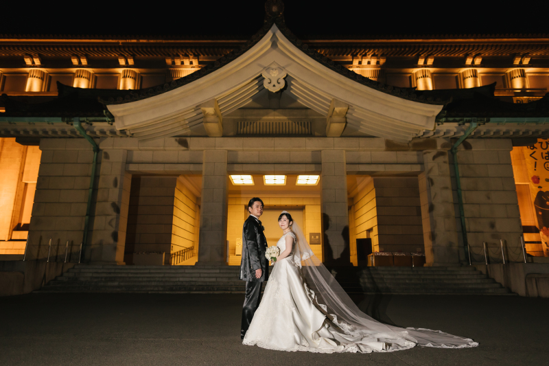 会場全体を入れたショットが臨場感が溢れる１枚に！ 