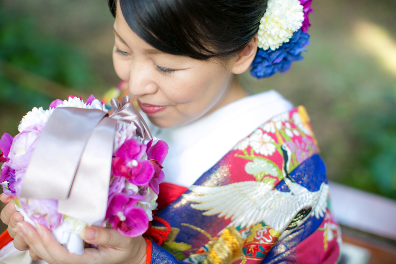 和装ブーケ
