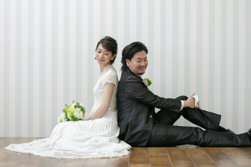 お座りショット