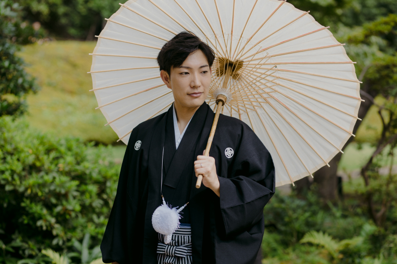 ご新郎様のソロショット