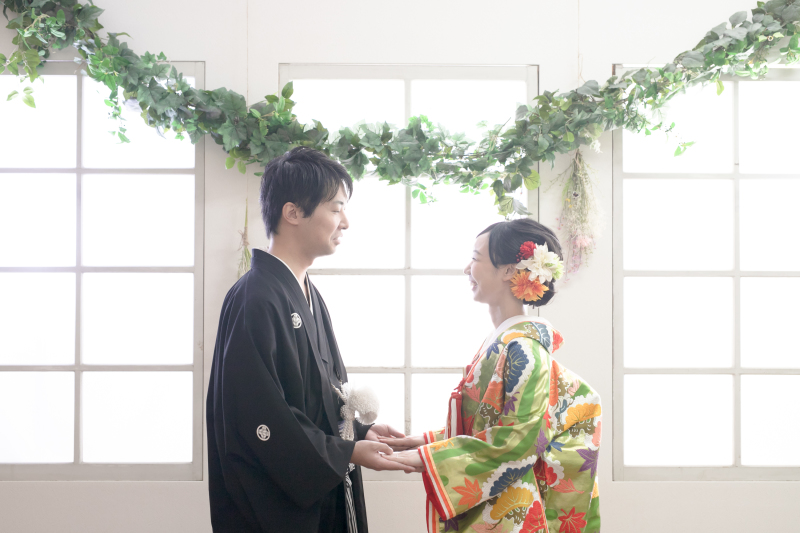 向き合って・・・