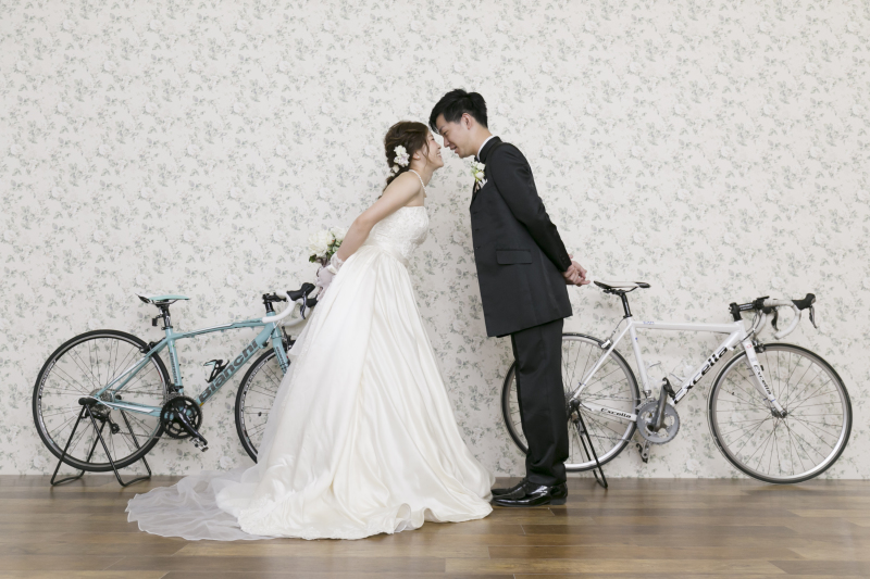 愛車と一緒にスタジオ撮影！