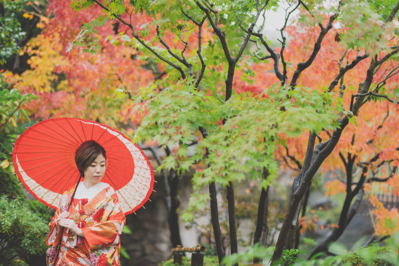 番傘を使って・・・