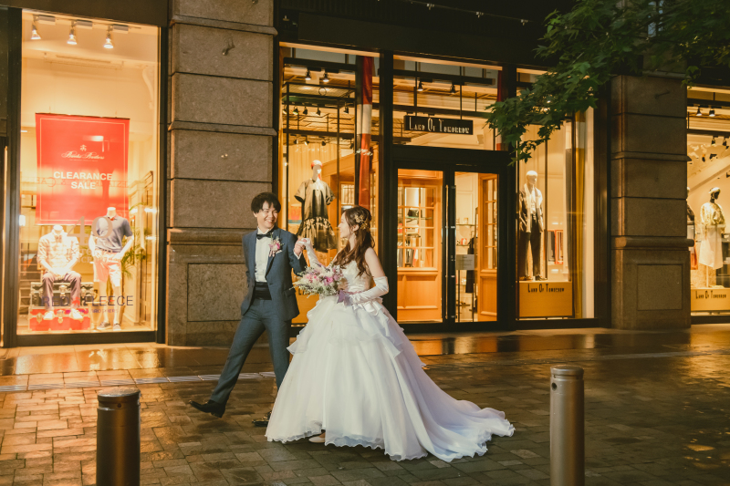 洋装 ロケーション