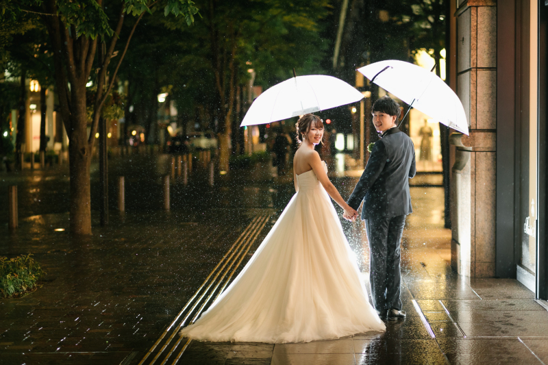 洋装 ロケーション