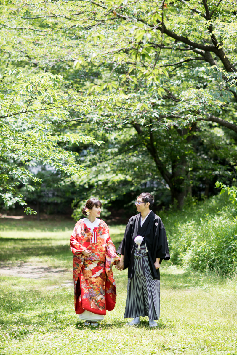 緑にかこまれて