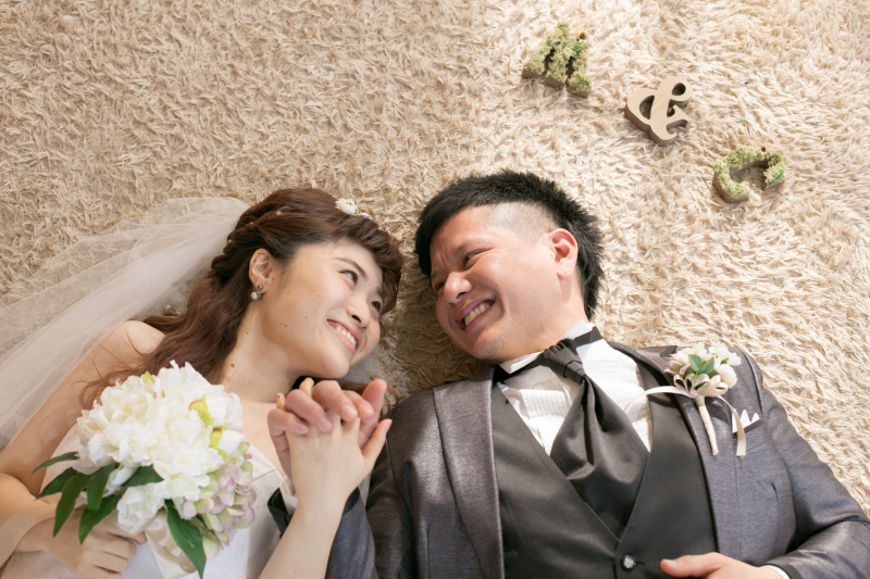 寝転びショット