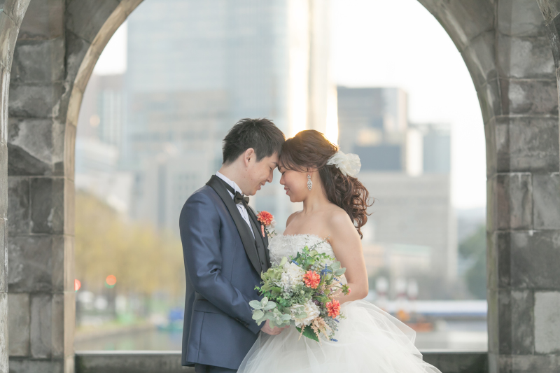 おでことおでこ、、、