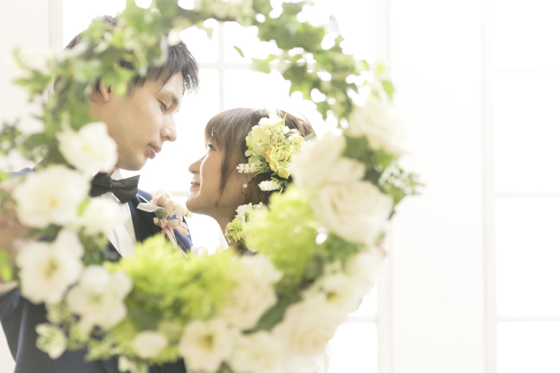 ブーケを使って・・