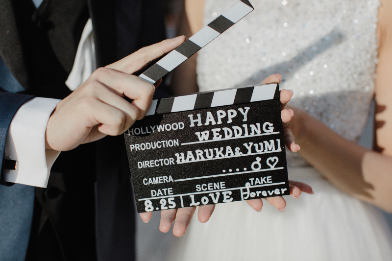 次は洋装に着替えて・・・