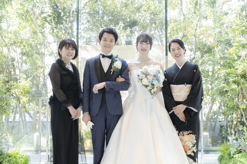 素敵なご家族様に見守られての撮影は温まりますね！ 