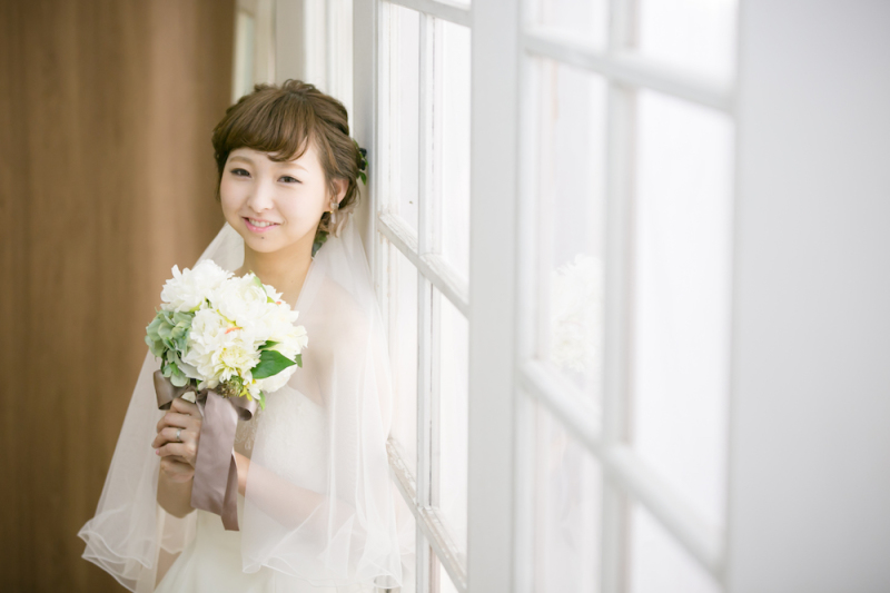 ご新婦様の優しい笑顔＾＾