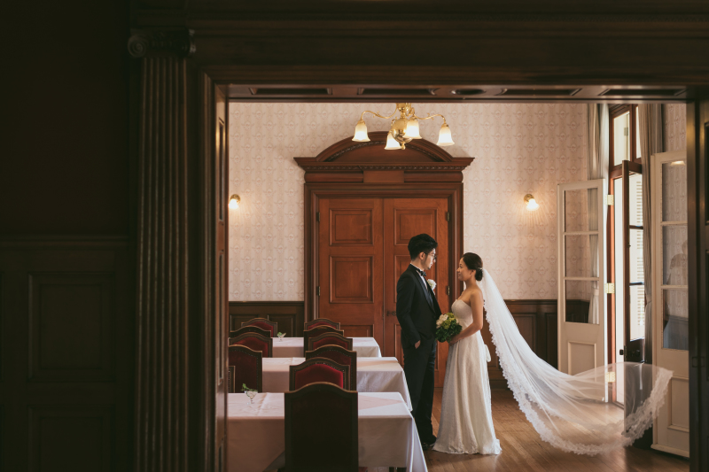 ロングベールを活かして