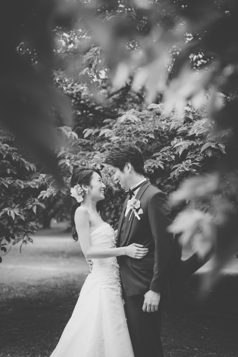 モノクロで時が止まったようなお写真に♡