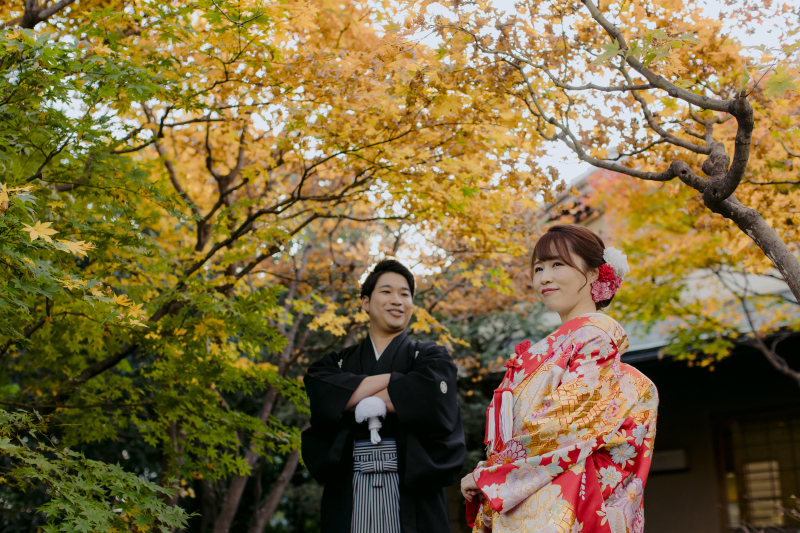 広がる紅葉