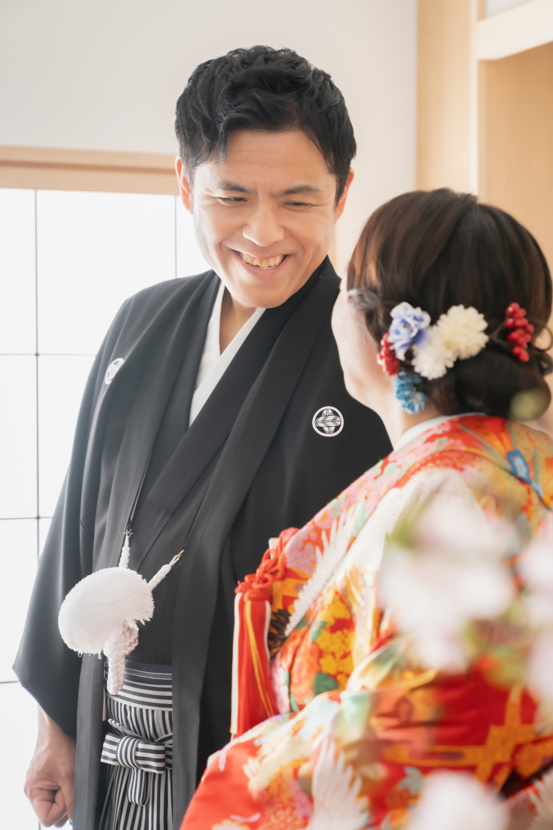 まずは和装から