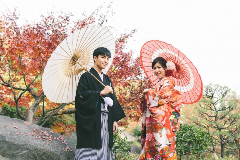 和傘ショット♪