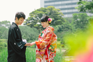 ロケーション　和装