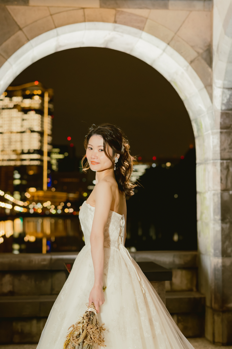 振り向きショット