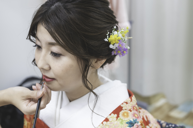 お支度中・・・