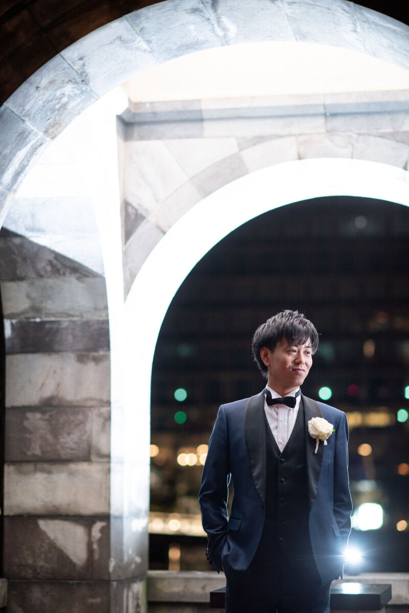 ご新郎様ソロショット