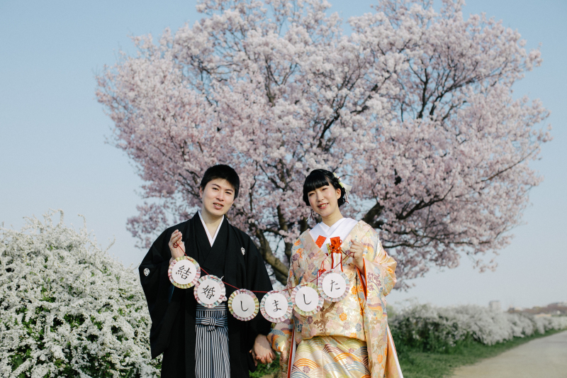 【結婚しました】〜ガーランド〜