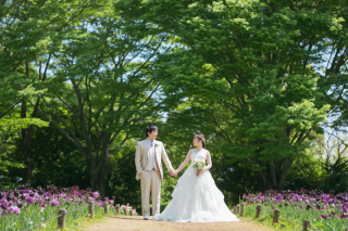 昭和記念公園　洋装撮影