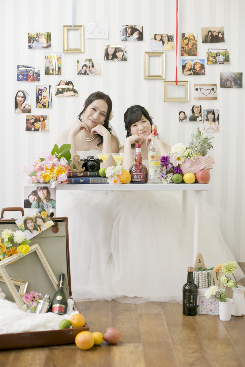 お二人らしい写真も！