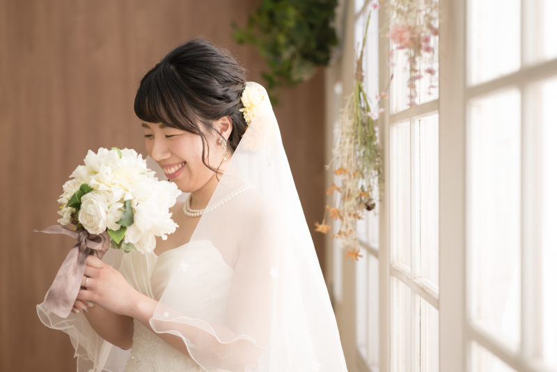 ご新婦様のソロショット
