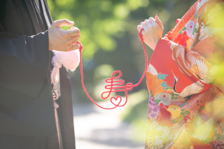 庭園×スタジオ 和装