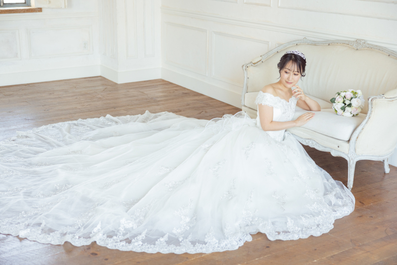 ご新婦様こだわりをドレスを