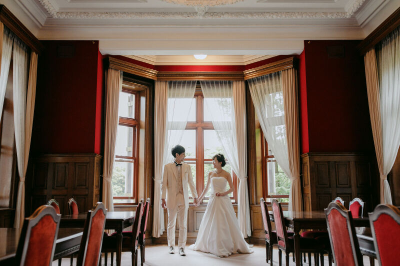 洋館ならではのおしゃれなショット