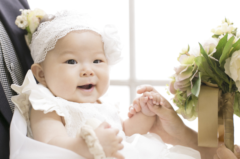 お子様との撮影ももちろん可能です＊