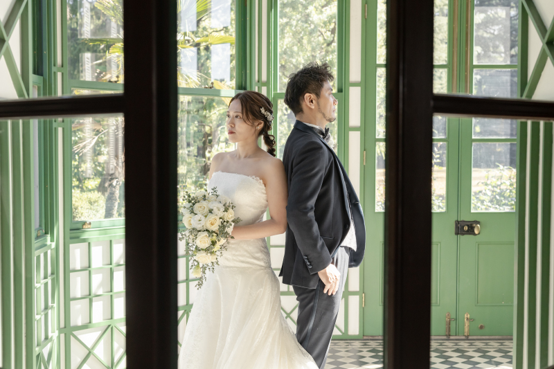 バルコニーで＊