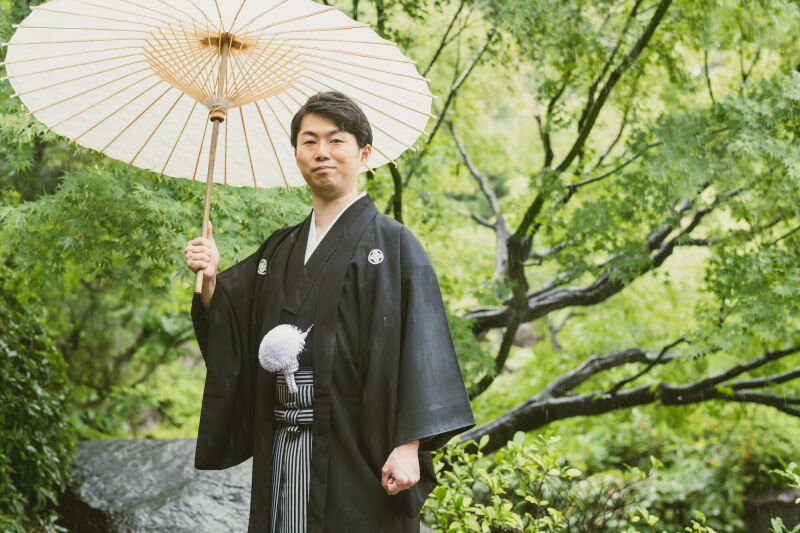 ご新郎様ソロショット