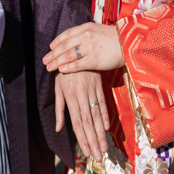 お手元ショットも細かな部分が写って素敵な１枚に！