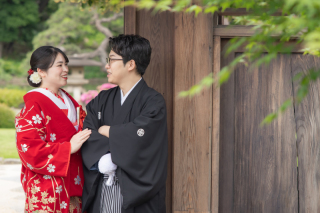 【和洋セットプラン】和装：庭園＋洋装：邸宅　2着セットプラン