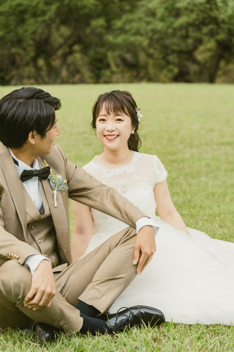 お座りショット