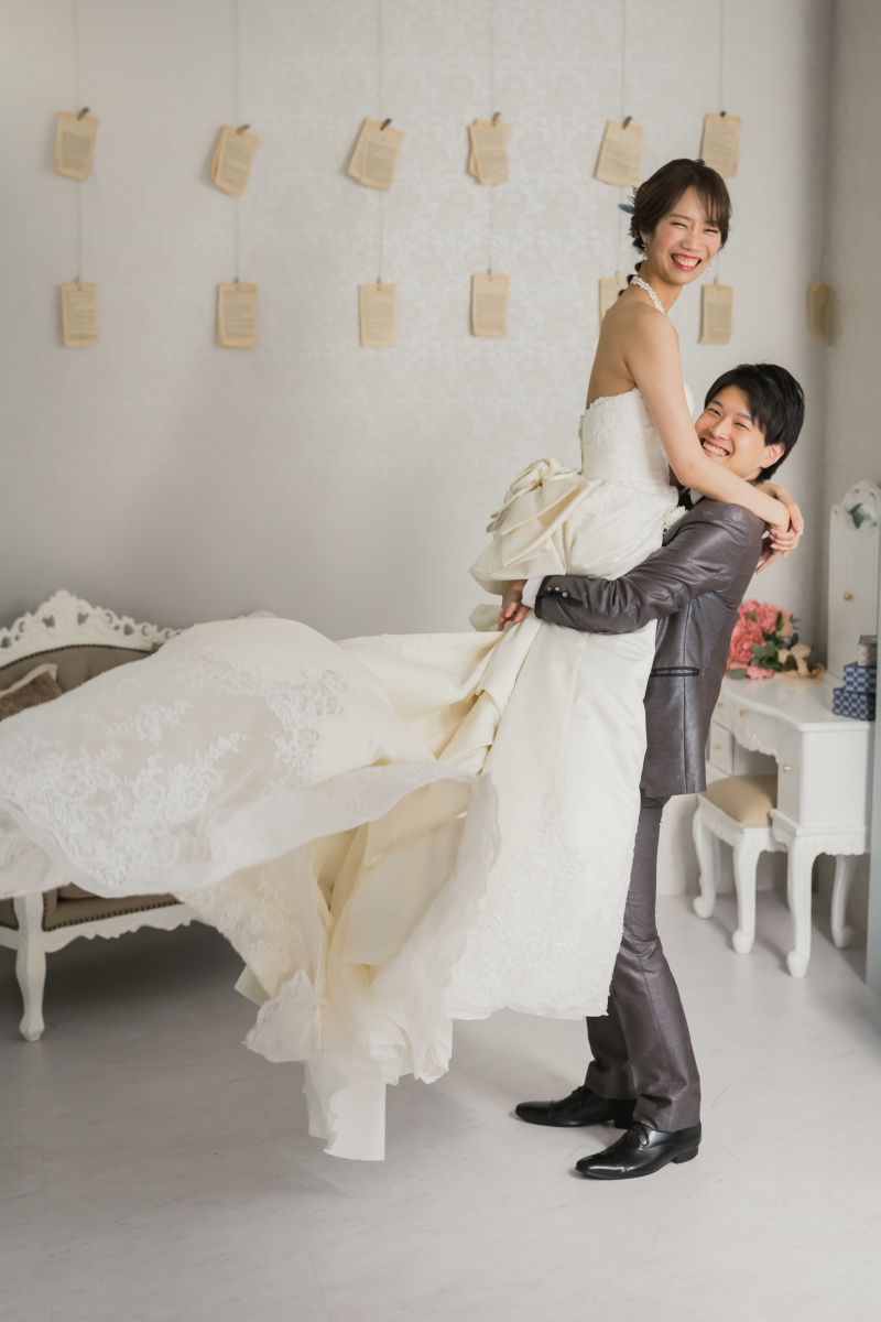 抱き上げショット♡