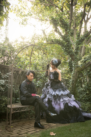 ハウススタジオ　ゴシックテイストで