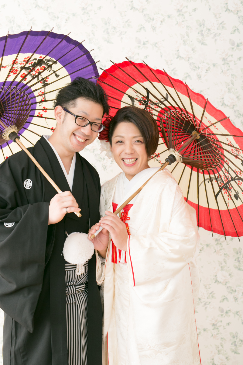 番傘をもって、、