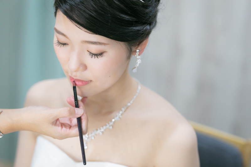 ヘアメイク準備♪