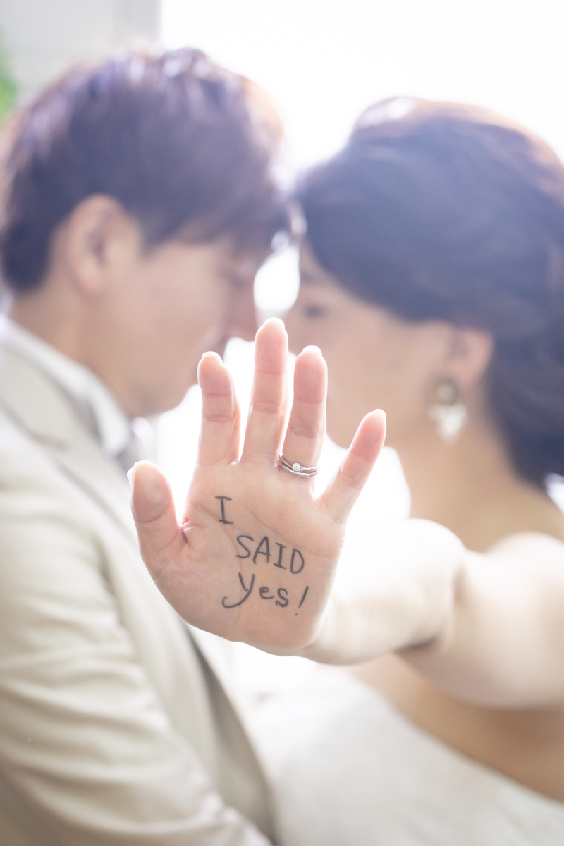 プロポーズのお返事は・・・