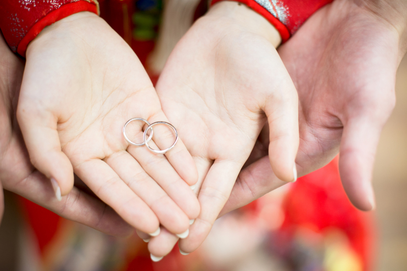 1日で和装も洋装もスタジオ撮影